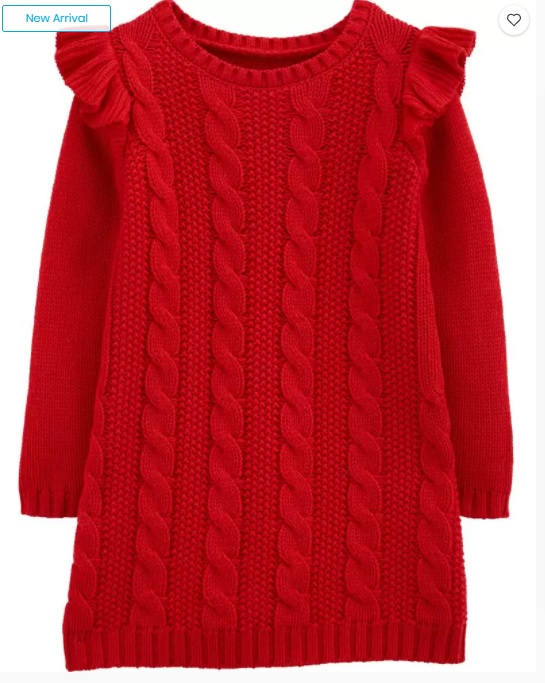 Cable Knit Sweater Dress